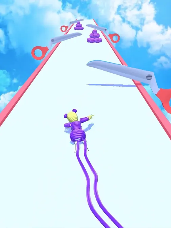 Capturas de tela do Rope-Man Run iPad 