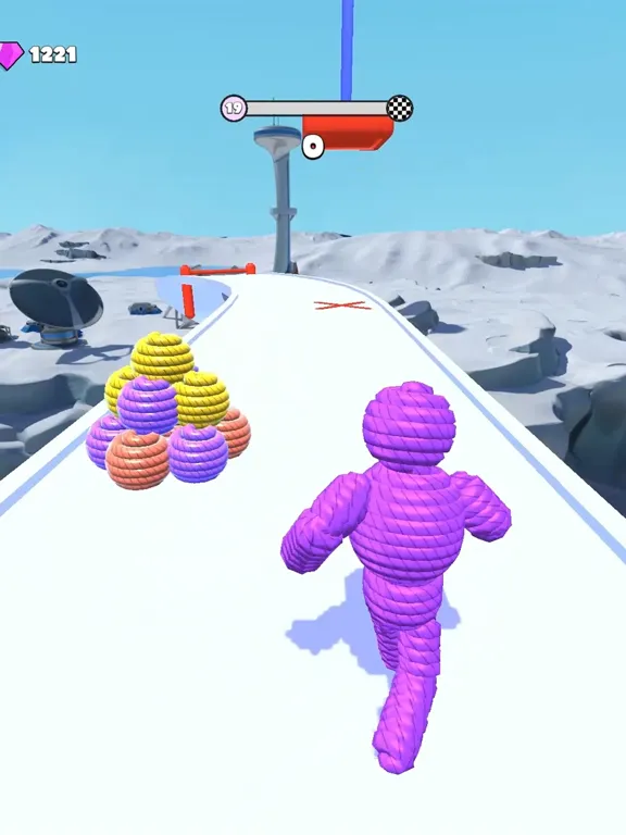 Capturas de tela do Rope-Man Run iPad 