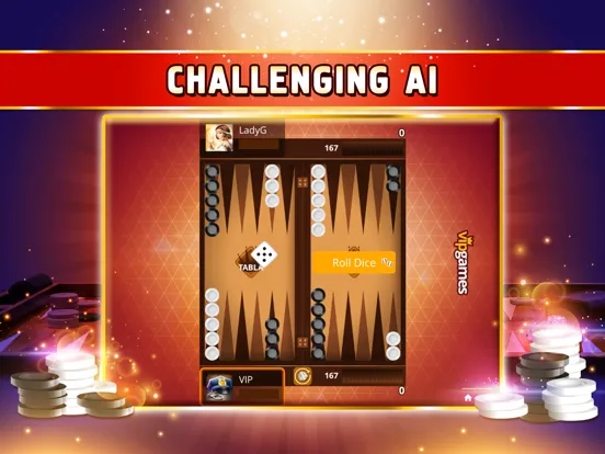 Capturas de tela do VIP Backgammon - Board Game iPad 