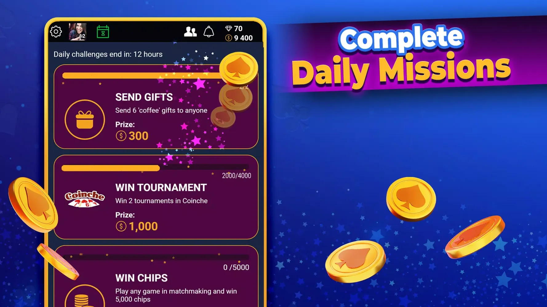 VIP Belote Screenshots