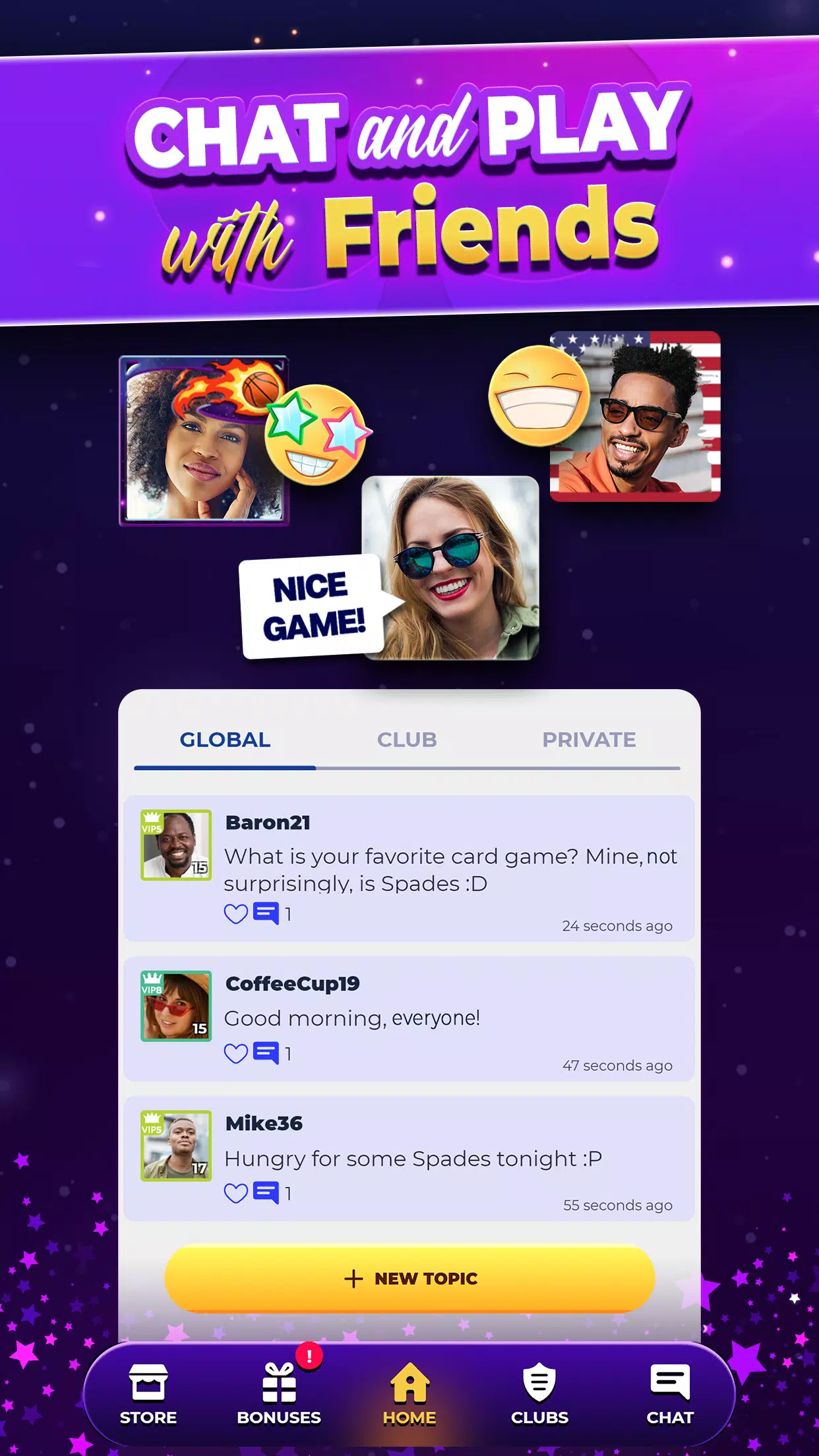 VIP Spades Screenshots6