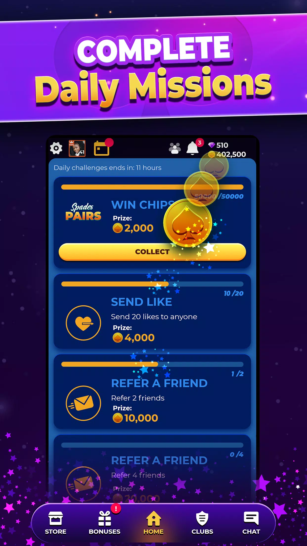VIP Spades Screenshots7