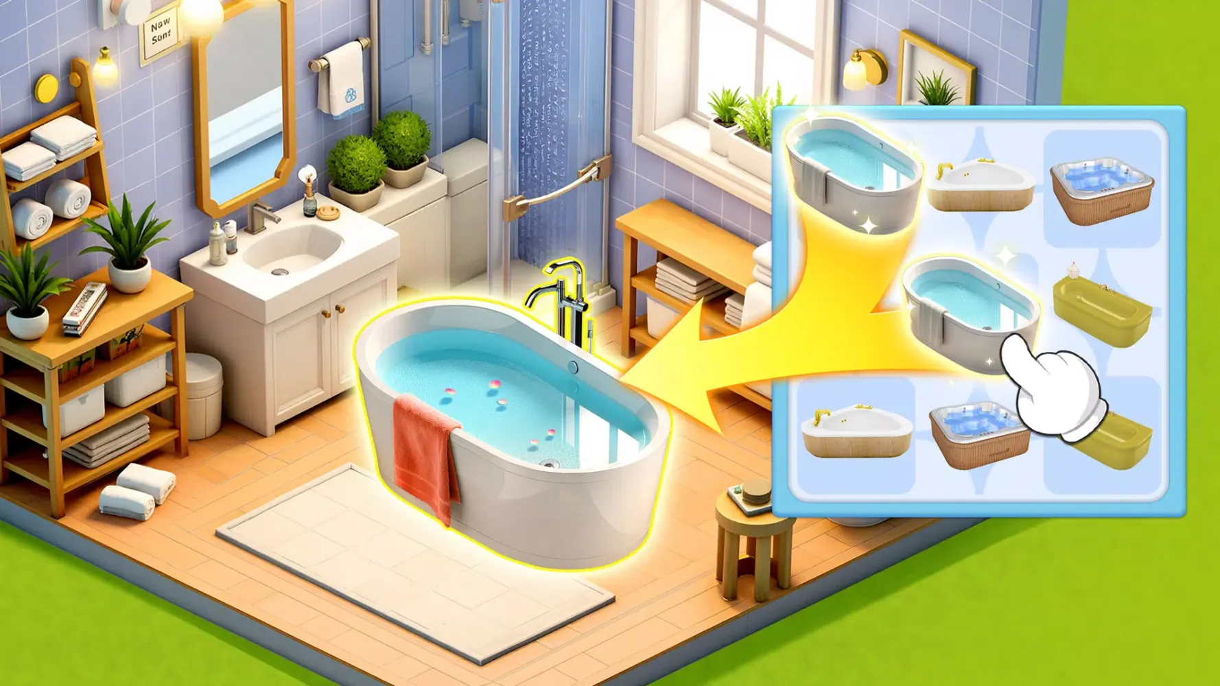 Happy Merge Home Screenshots