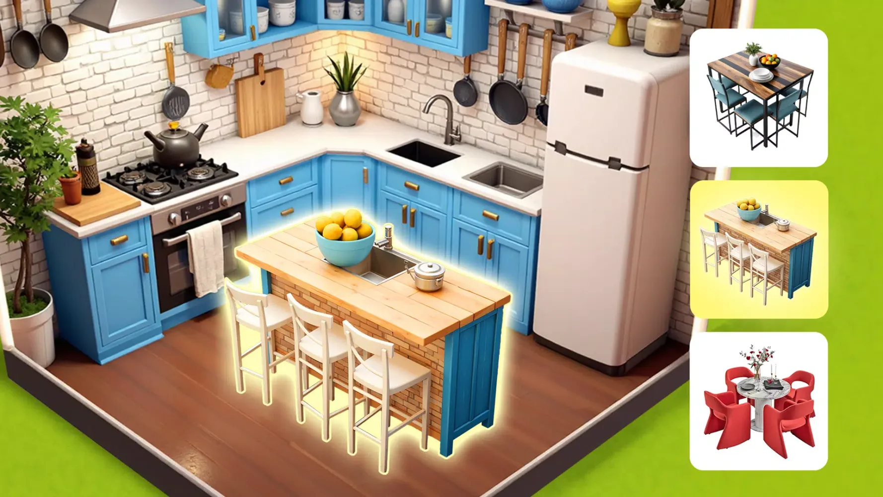 Happy Merge Home Screenshots
