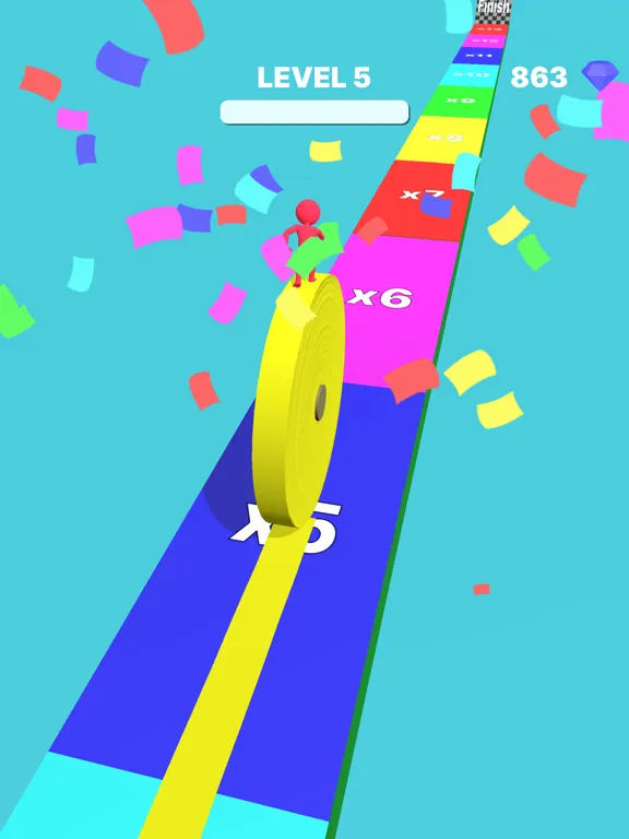 Tape run iPad  Screenshots