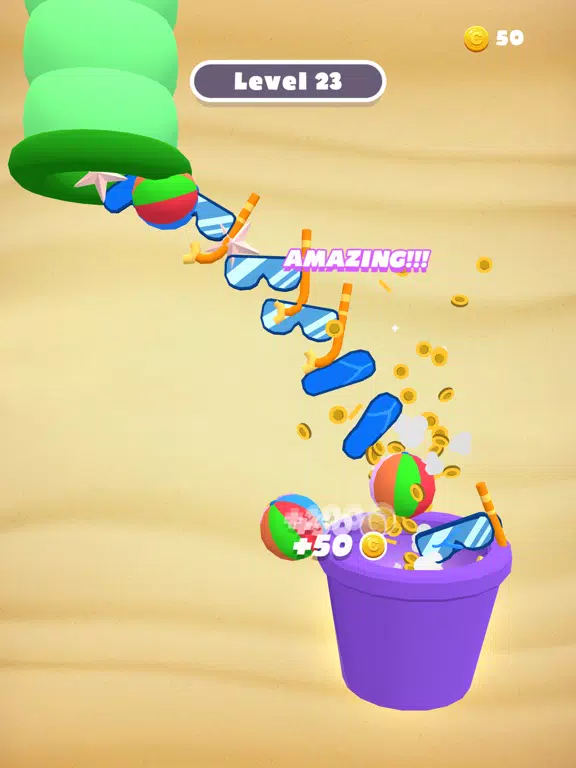 Hyper Beach 3D! iPad  Screenshots