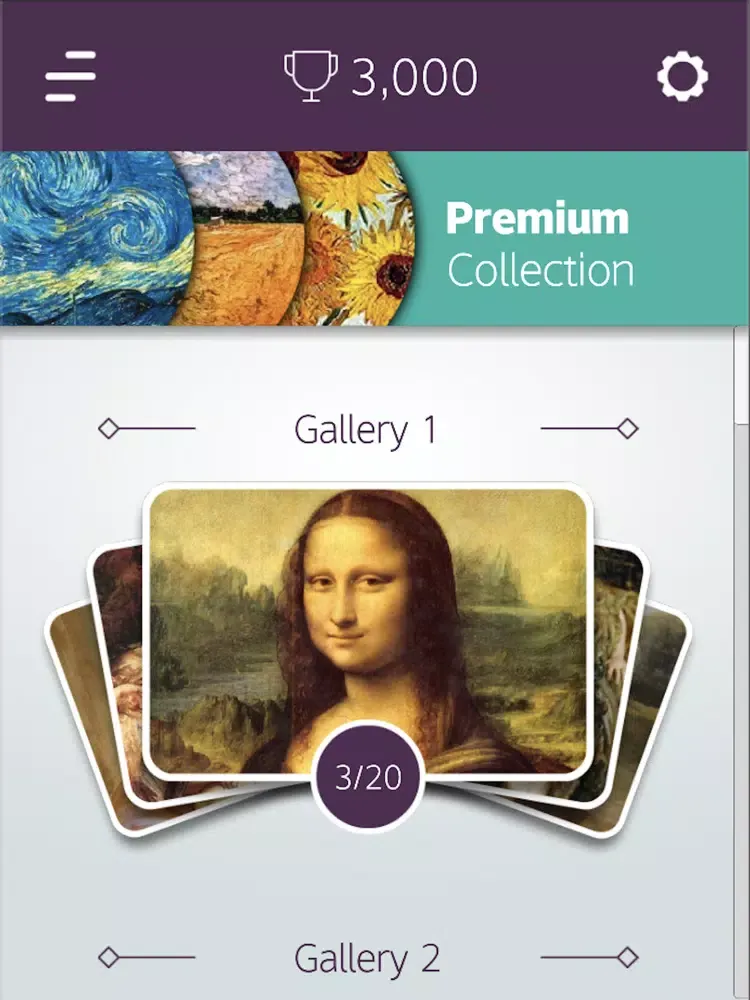 HexArt Gallery iPad  स्क्रीनशॉट