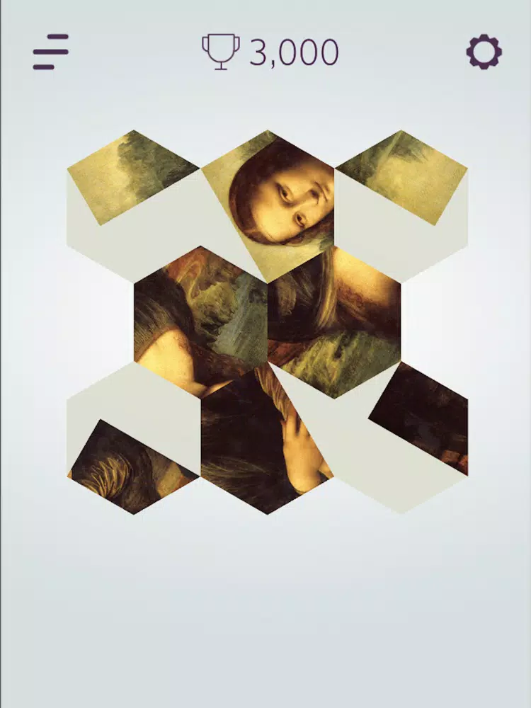Tangkapan layar HexArt Gallery iPad 