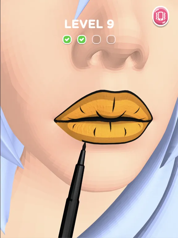 صور Lip Art 3D iPad 