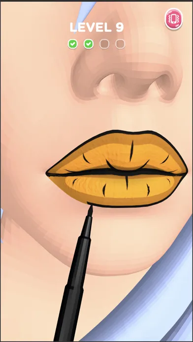 صور Lip Art 3D