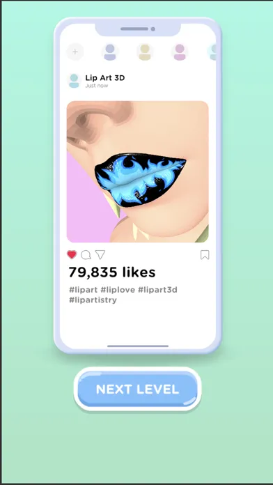 صور Lip Art 3D