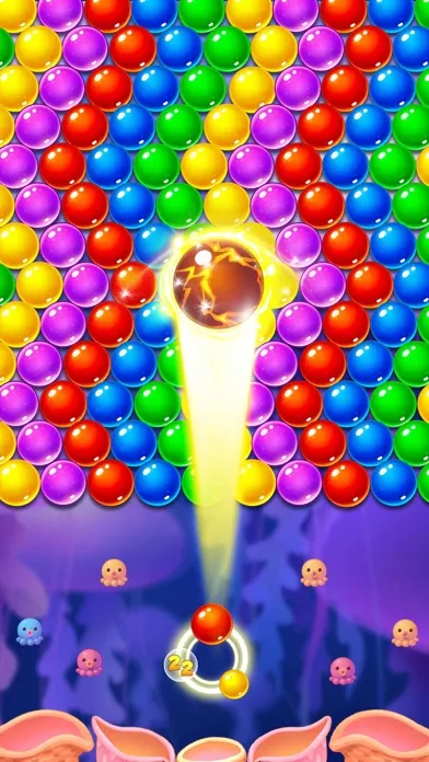 Capturas de tela do Bubble Shooter - OCEAN