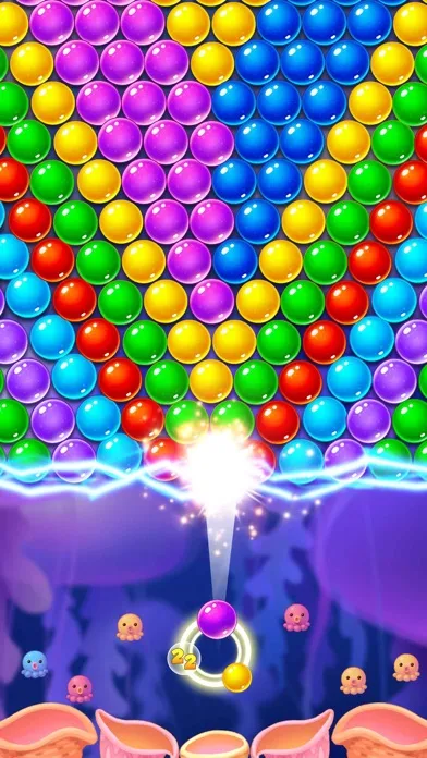 Capturas de tela do Bubble Shooter - OCEAN