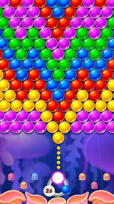 Capturas de tela do Bubble Shooter - OCEAN