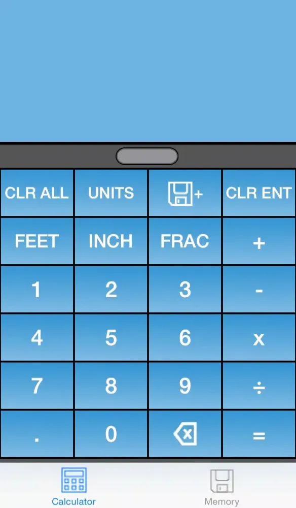 Capturas de tela do Home Project Calculator