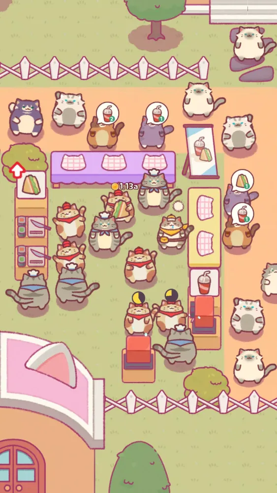 Скриншоты Cat Restaurant Tycoon