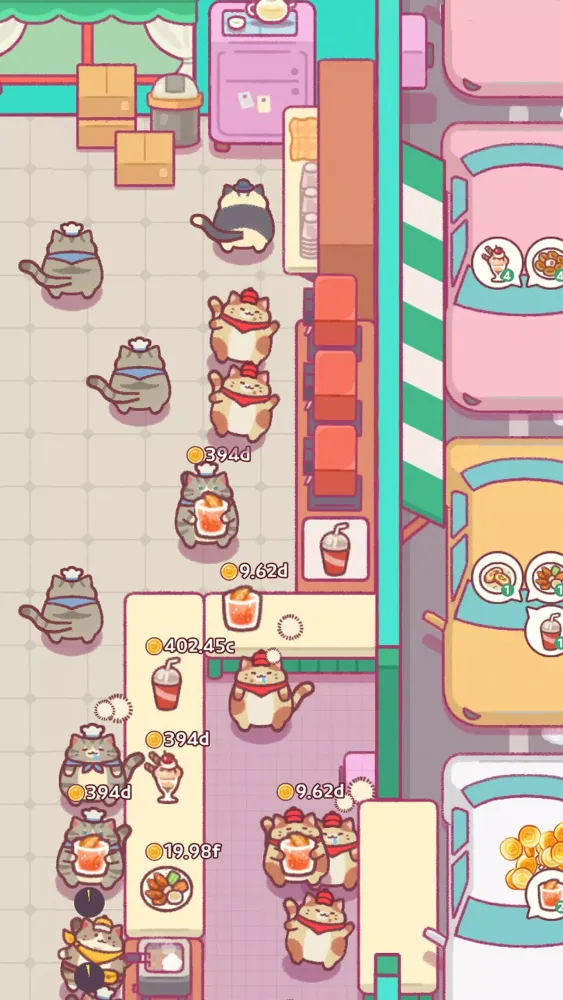 Скриншоты Cat Restaurant Tycoon