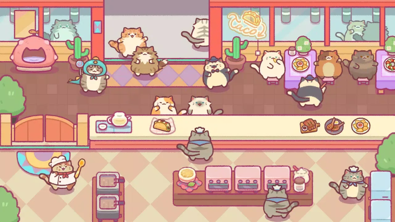 Скриншоты Cat Restaurant Tycoon
