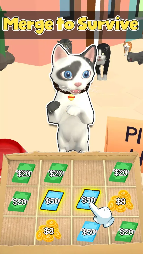 Cat Life: Merge Money Screenshots