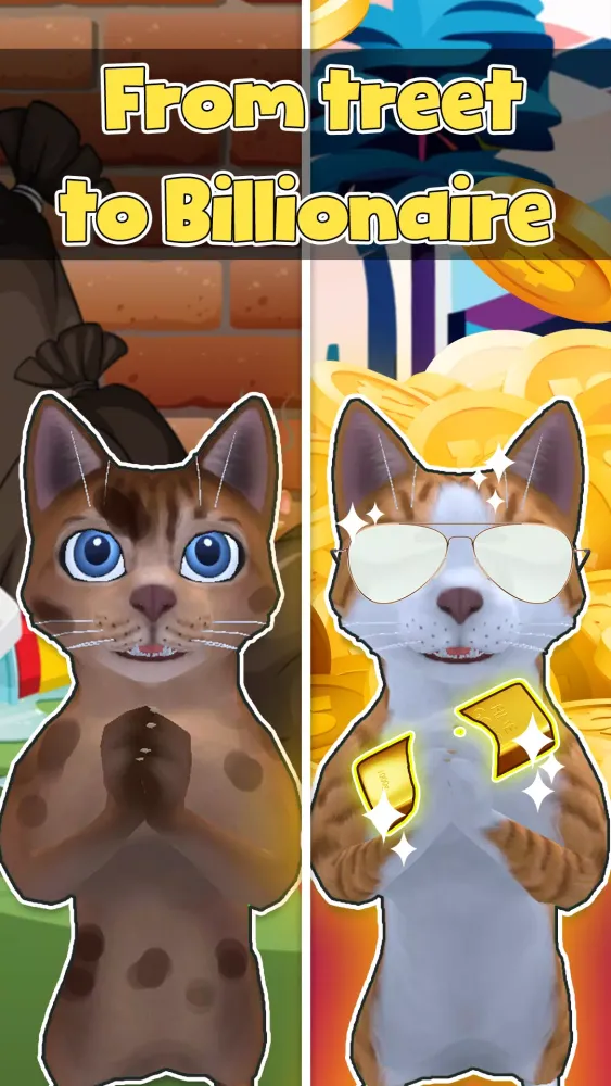 Cat Life: Merge Money Screenshots