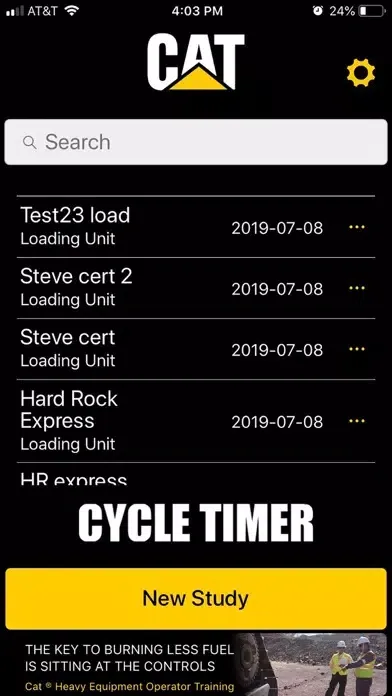 Cat® Cycle Timer应用截图