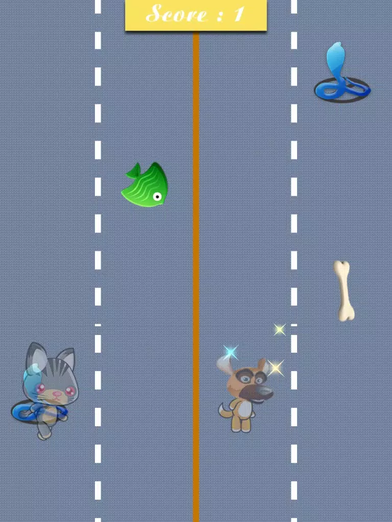 2 cat vs dog iPad  سکرین شاٹس
