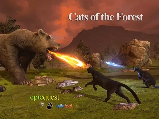 Cats of the Forest iPad  स्क्रीनशॉट
