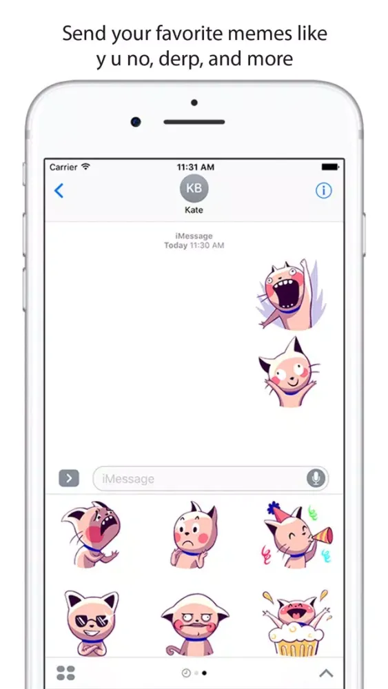 RageCat - Hilarious Meme Inspired Stickers! স্ক্রিনশট