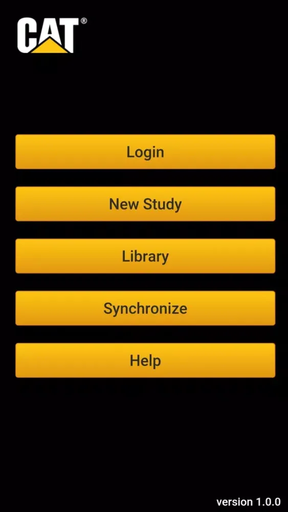 Screenshot di Cat® Drill Cycle Timer