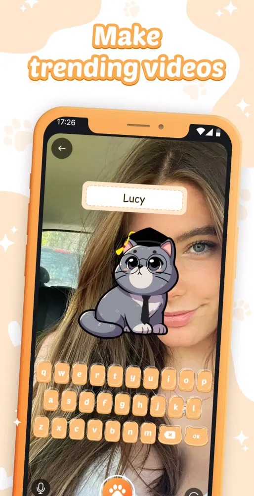 Cat Language Keyboard Filter應用截圖