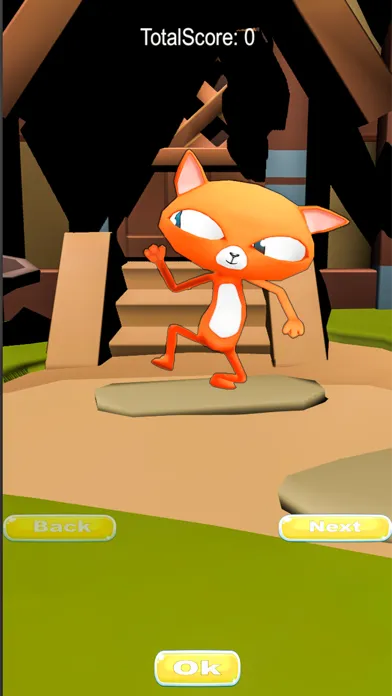 Tangkapan skrin Endless Cat Runner Games 3D