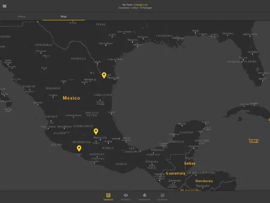 ภาพหน้าจอของ InSight Platform iPad 
