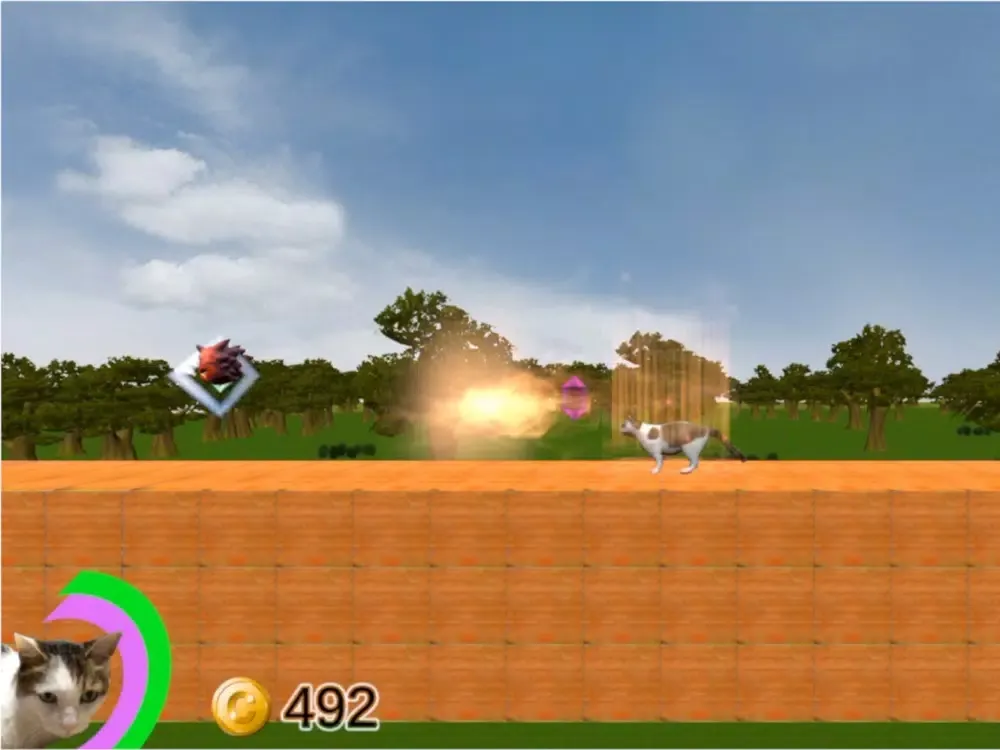 Capturas de tela do 猫珠-ねこタマ- ３Dアクション iPad 