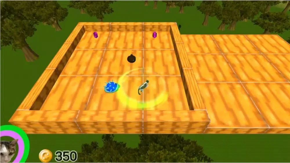 Capturas de tela do 猫珠-ねこタマ- ３Dアクション