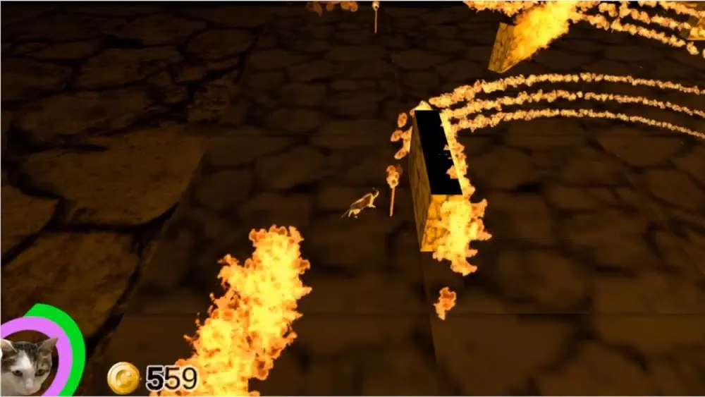 Capturas de tela do 猫珠-ねこタマ- ３Dアクション