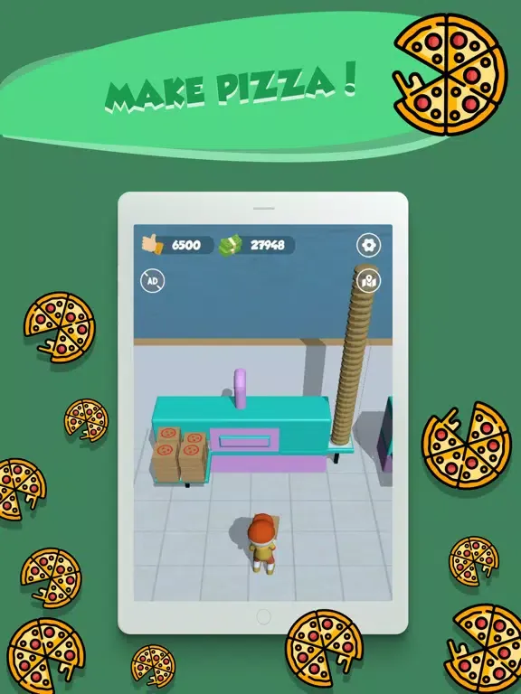 Tangkapan layar Order Hero-Pizza iPad 