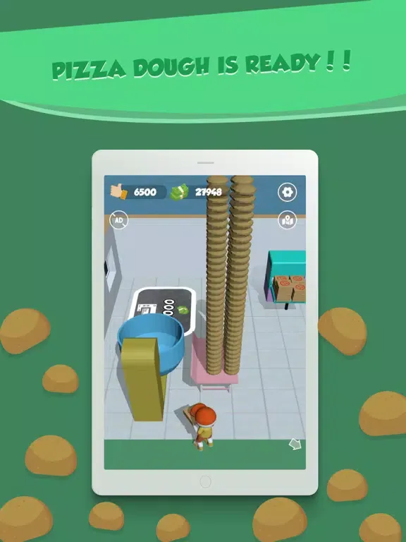 Tangkapan layar Order Hero-Pizza iPad 