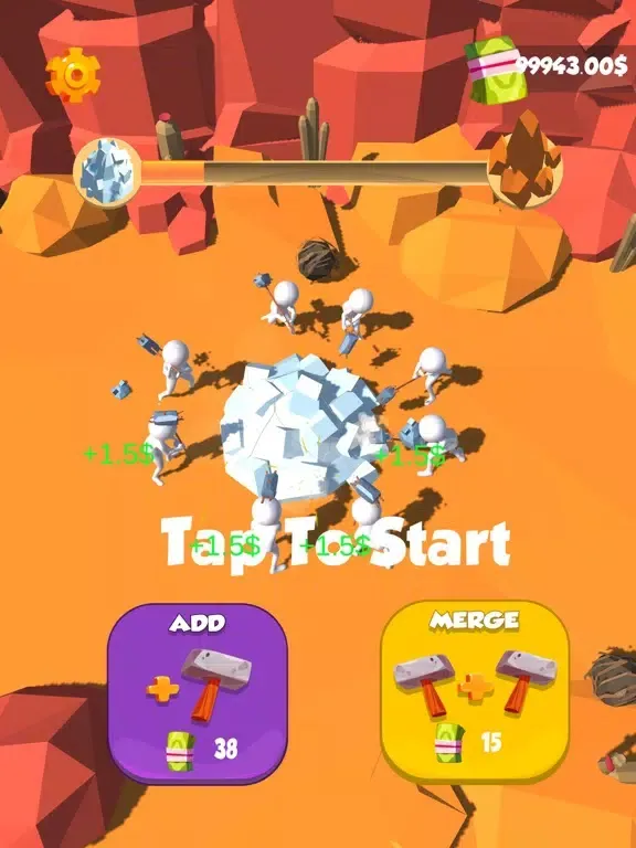 Скриншоты Super Miners Idle iPad 