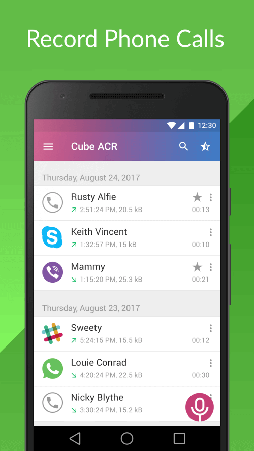 Call Recorder - Cube ACR-screenshot-1