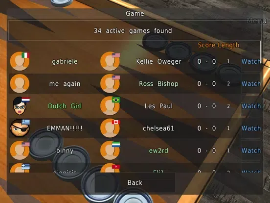 Backgammon Reloaded 3D iPad  Screenshots