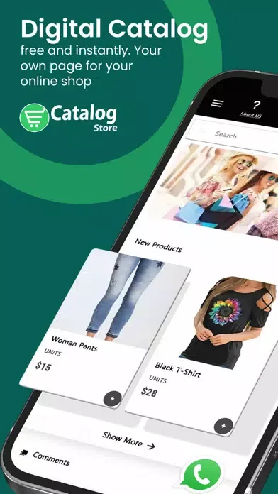 Captures d'écran de Catálogo Digital, Tienda y TPV