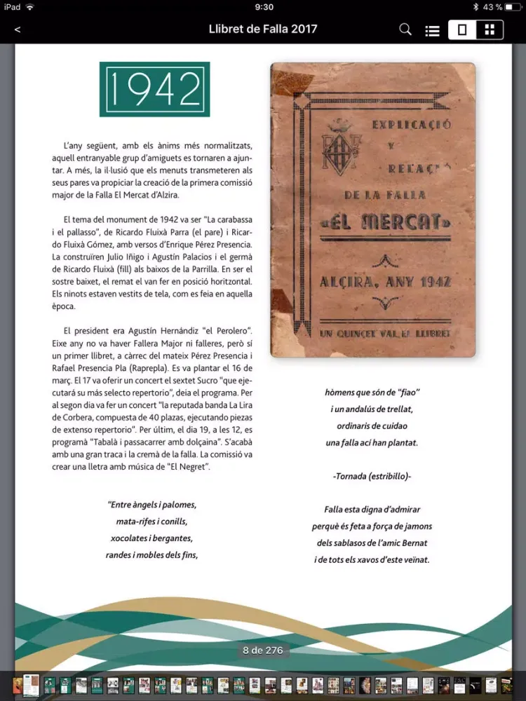 Falla El Mercat d'Alzira iPad 应用截图