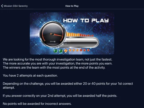 Capturas de tela do Quickfire Interactive iPad 