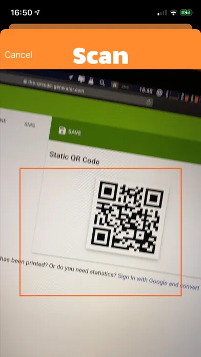 Capturas de pantalla de QR Code Reader & Artwork