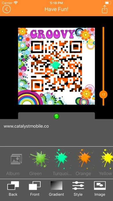Capturas de pantalla de QR Code Reader & Artwork