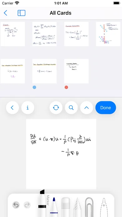 Скриншоты Cards: Draw, Sketch, Organize