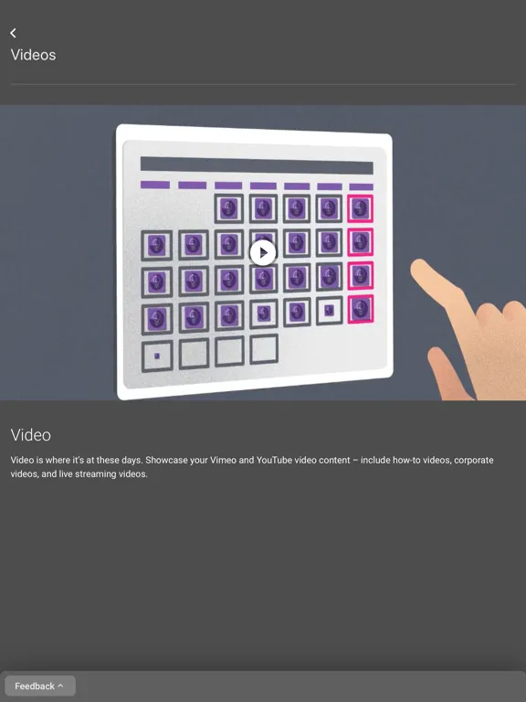 Tangkapan skrin Cardware iPad 