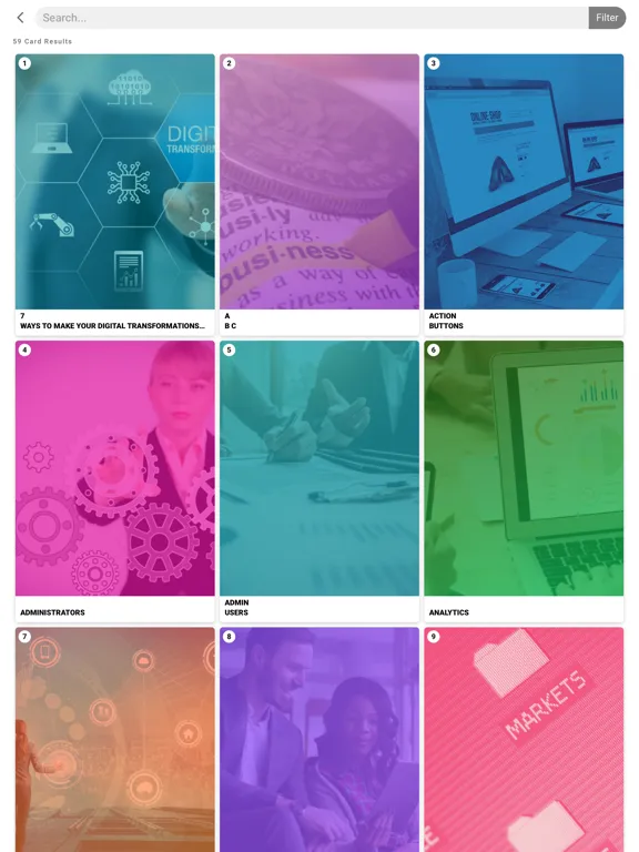 Tangkapan skrin Cardware iPad 
