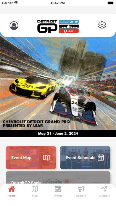 Zrzuty ekranu Detroit GP