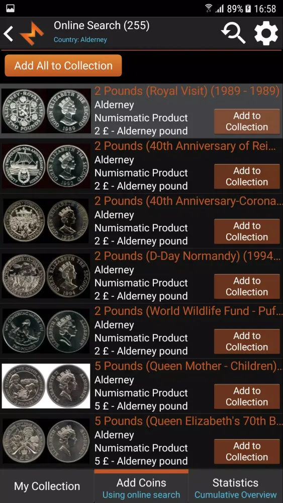 Coin Mate - The coin collectin Screenshots